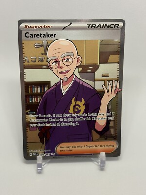 caretaker pokemon card price Caretaker TWMen 144/167 Reverse Holo RH  PokeChalet