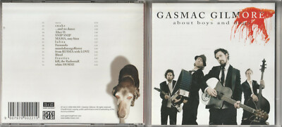 GASMAC GILMORE / ABOUT BOYS AND DOGS / 2008 CD ALBUM  (Walter)