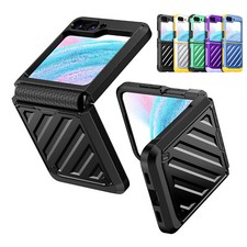 For Samsung Galaxy Z Flip 6 5 4 3 5G Shockproof Rubber PC Hinge Protection Case