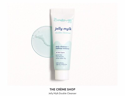 The Creme Shop JELLY MYLK Double Cleanser 1.01 oz Green Tea Deluxe Sample Sealed