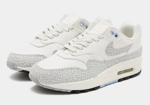 Nike AIR MAX 1 SAFARI SUMMIT WHITE PHANTOM FB5059 100 SZ 12W 10.5 M - SHIPS NOW!