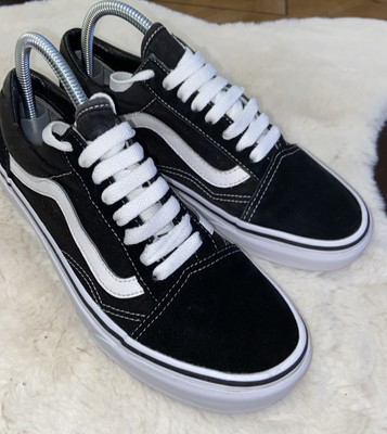 black vans size 6