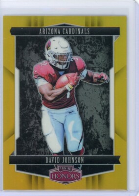 2018 Panini Honors Gold #31 DAVID JOHNSON 73/75 Cardinals