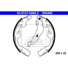 ATE Bremsbackensatz Bremsbacken hinten für Toyota Aygo WNB1_ KGB1_ Citroën C1