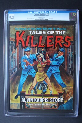 TALES OF THE KILLERS 11 February 1971 Electric Chair ALVIN KARPRIS story CGC 9.2