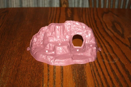 Recast MPC Red Cave for Both Dinosaur & Army Battlefront Playsets - Marx