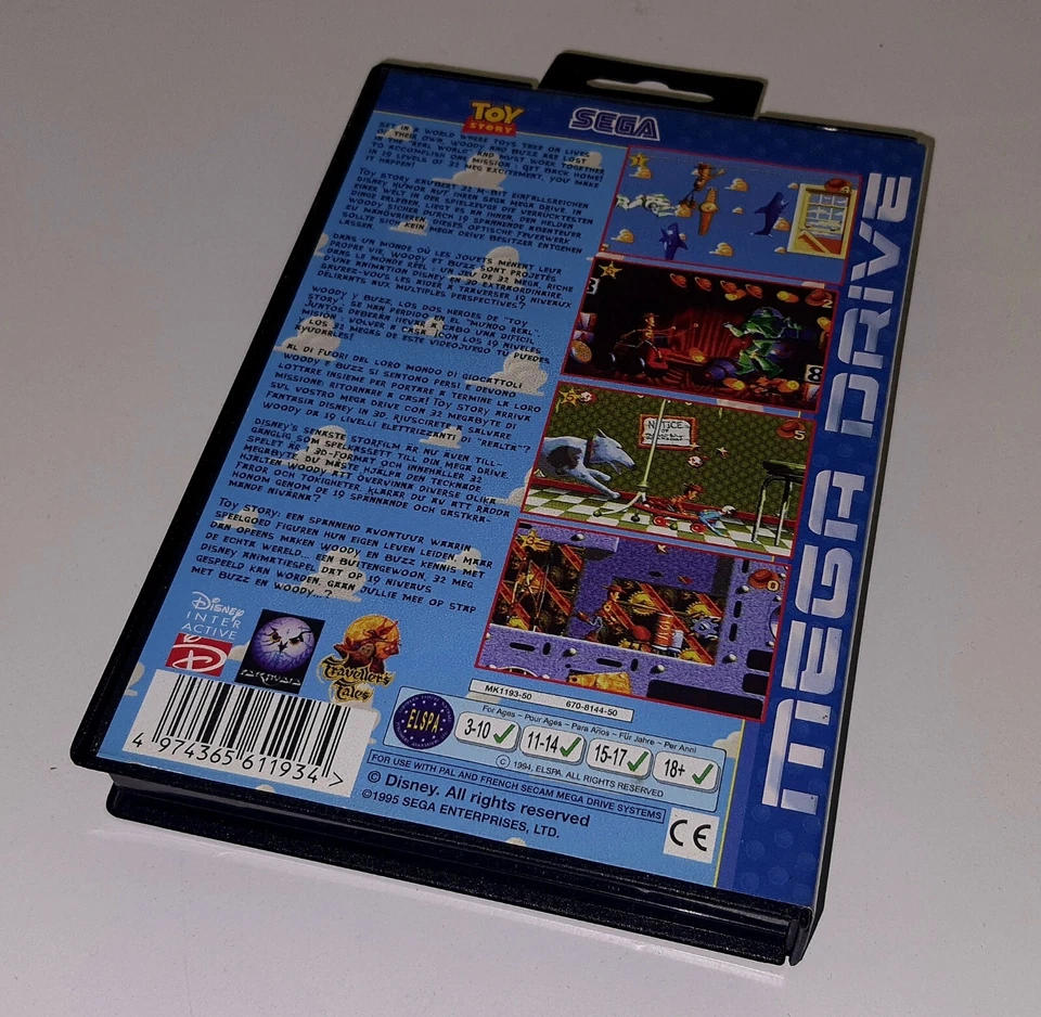 Toy Story - Sega Mega Drive - PAL Game - Case - Manual - BOXED - MINT - Image 2 of 4