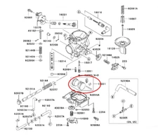 Carburetor Float Needle Valve & Pin For Kawasaki Vulcan 800 VN800 1995-2005