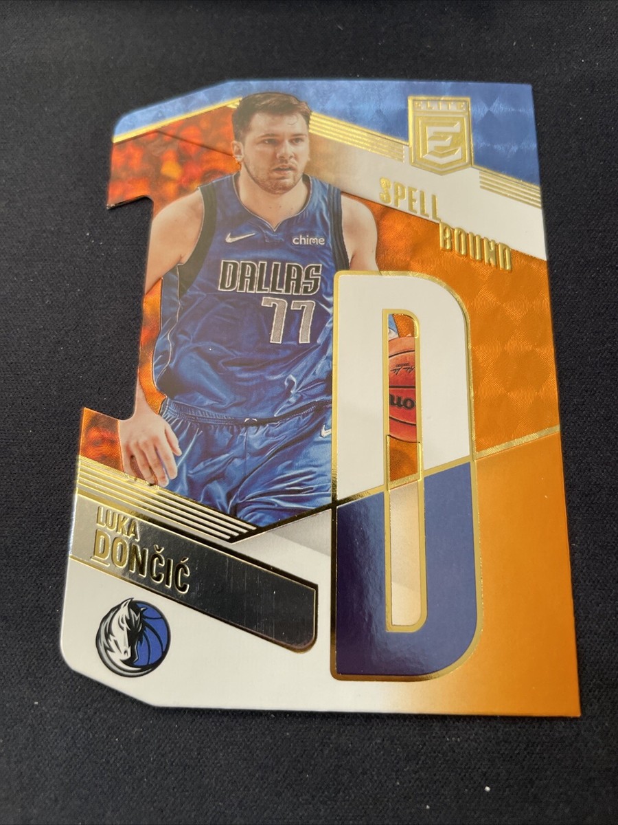 2022-23 Elite Spellbound Orange Die Cut #13 Luka Doncic | eBay