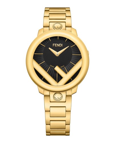 FENDI Olologi Watches 210L blackDial Stainless Steel Quartz  display picture 1