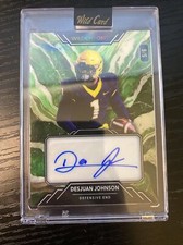 2023 Wild Card Auto Wildchrome Pro Look RC Rookie /6 Desjuan Johnson