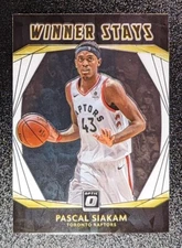 2020-21 Donruss Optic Basketball Winner Stays #13 Pascal Siakam