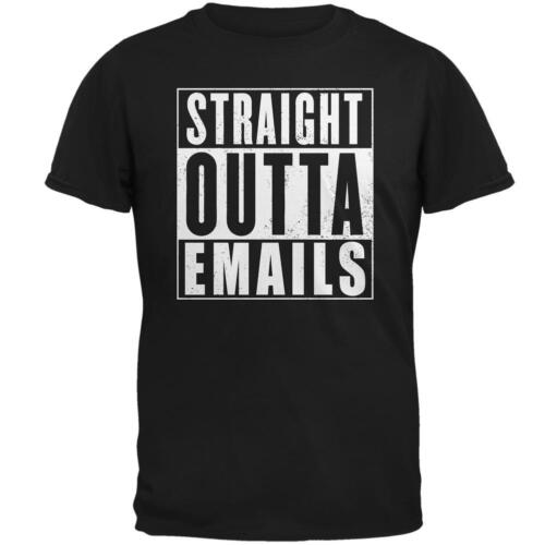 Election 2016 Clinton Straight Outta Emails Mens T Shirt - Afbeelding 1 van 1