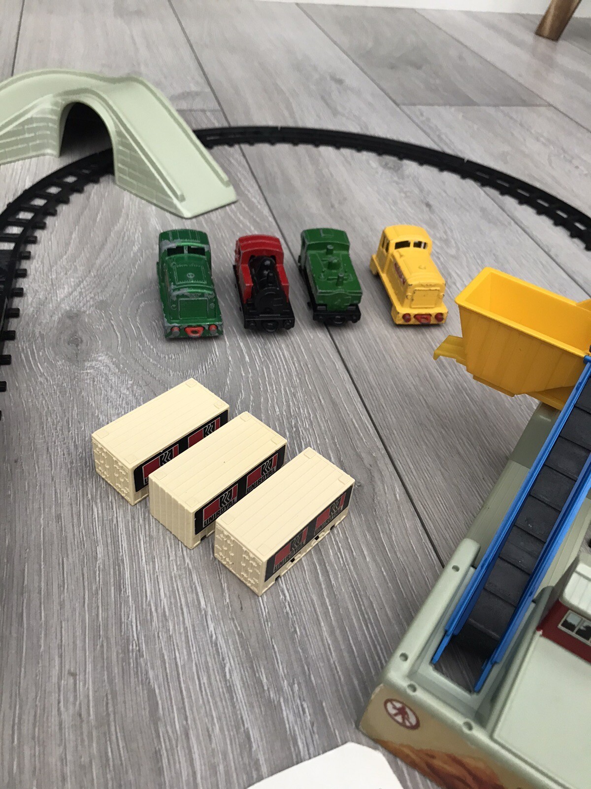 Matchbox Vintage Train Set Push Along Railway 1970s eBay