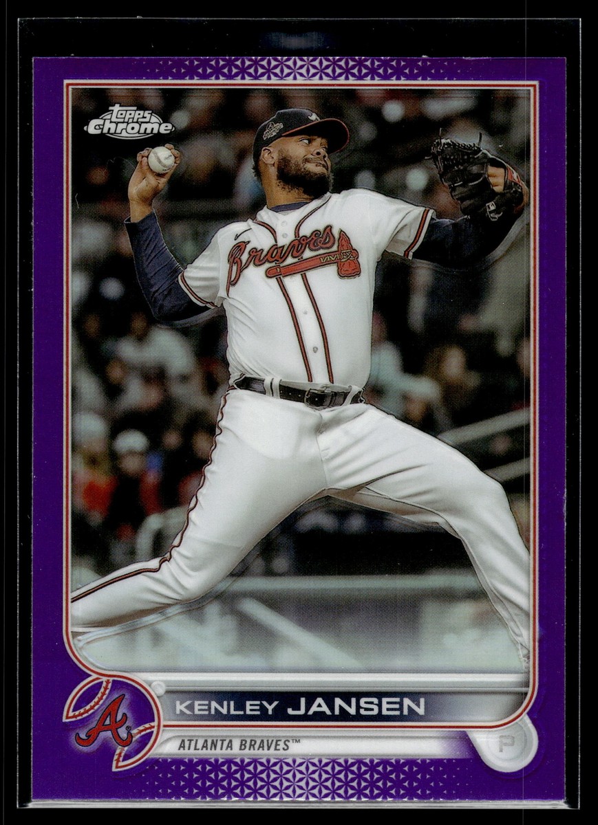2022 Topps Chrome Purple Refractor #USC166 Kenley Jansen | eBay