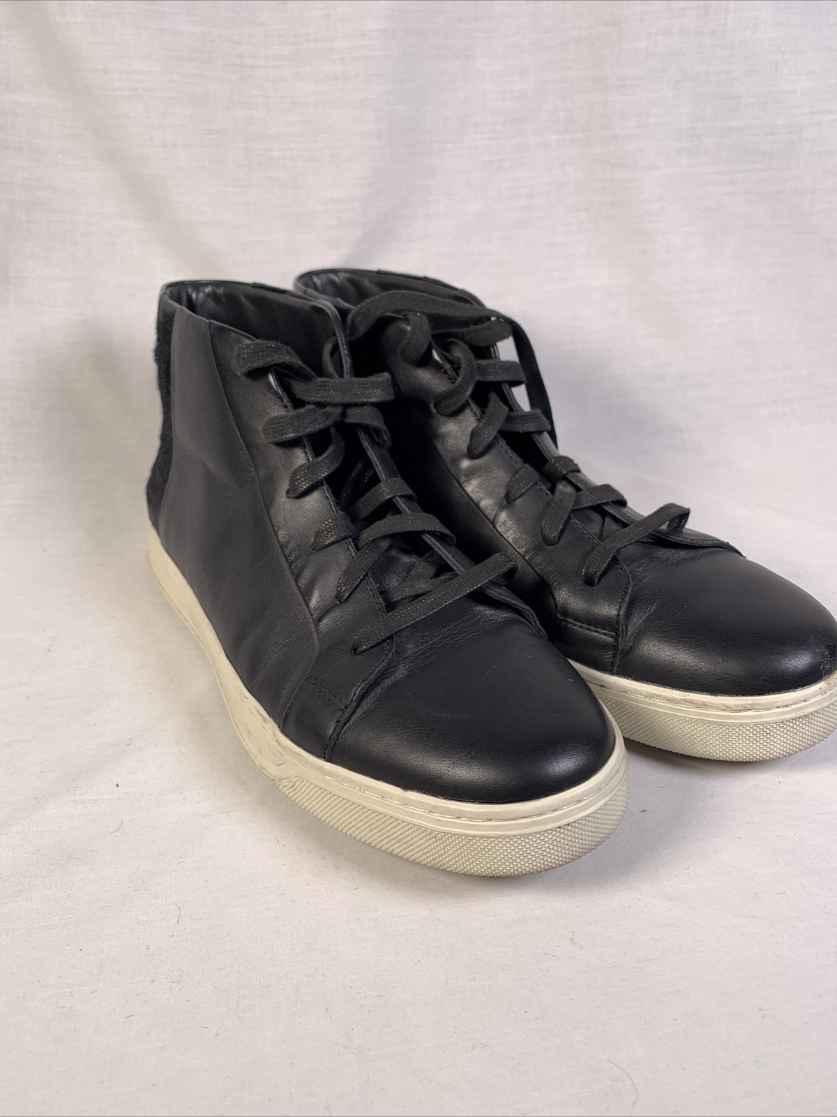 PONY Sneakers alte Vince Cullen scamosciate capelli di cavallo nere taglia 10 5 euro 44 5