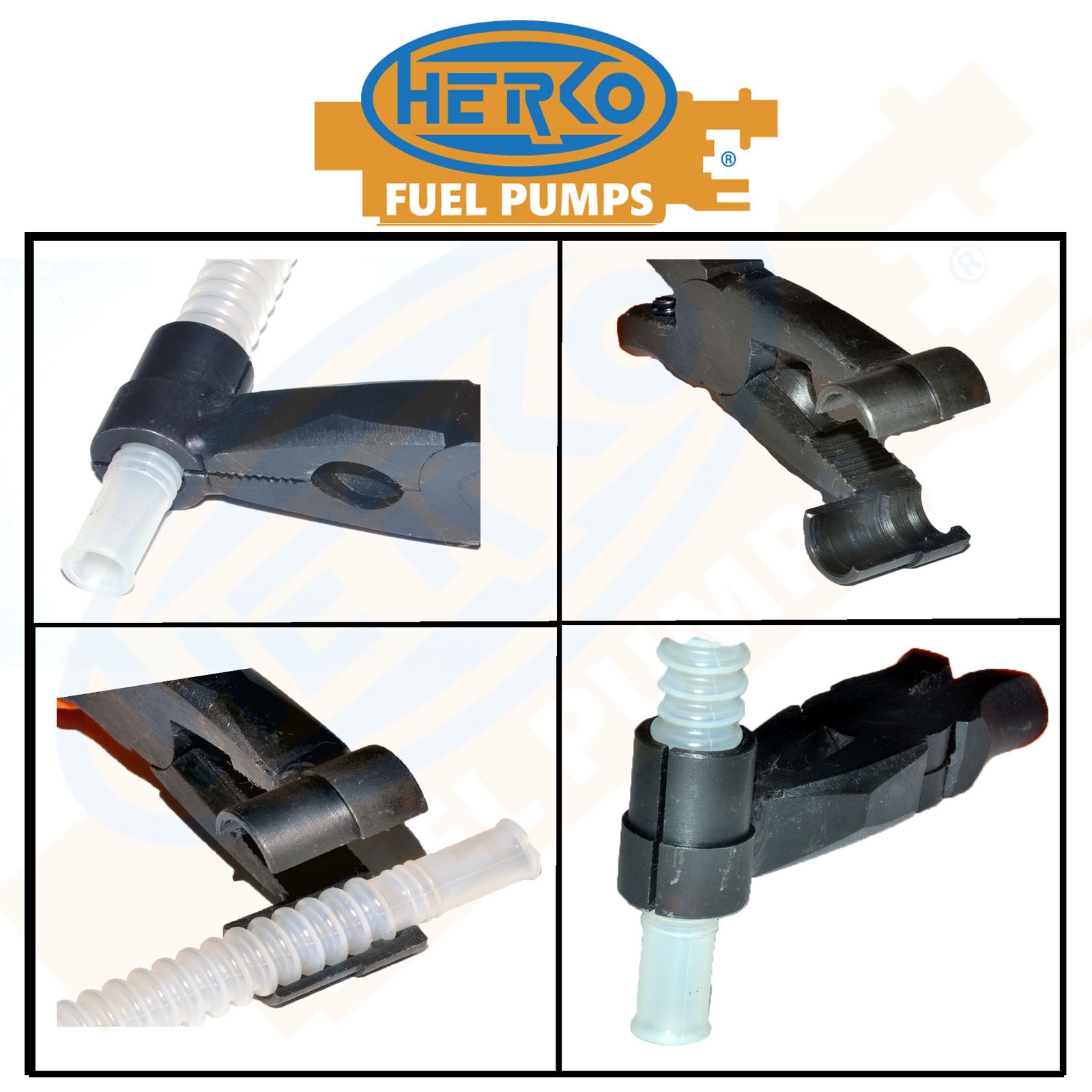 New Herko Corrugated PTFE Flexible Fuel Pump Hose Installing Tool eBay