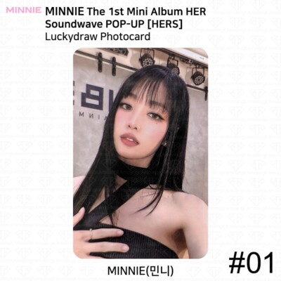 MINNIE 1st Mini Album HER Soundwave POP-UP HERS MD Benefit