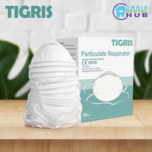 TIGRIS Protective Mask Particulate Respirator Face Masks Industrial Grade