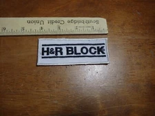 H& R BLOCK TAXES ACCOUNTING BANKING   PATCH  BX SP#462
