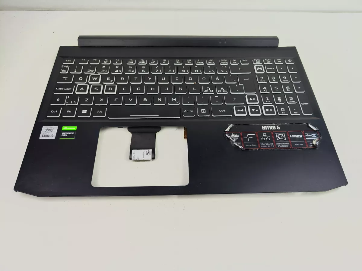 Acer Nitro 5 AN515-55 Palmrest with Keyboard AP336000A00 | eBay