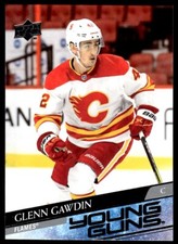 2020-21 Upper Deck Young Guns Glenn Gawdin Rookie Calgary Flames #726 R123