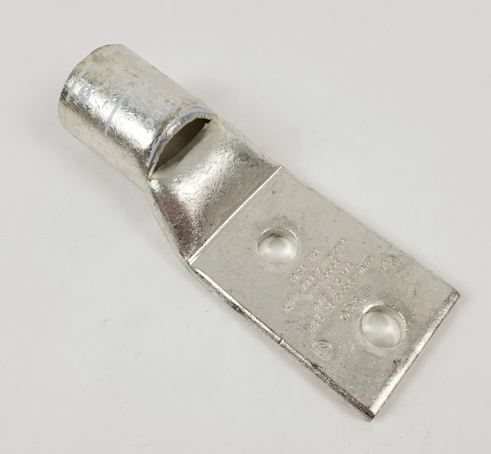 3 ILSCO CSWD-1000-12-134 Compression Lug 2 Holes 1/2in Bolt Size NEW - Image 2 of 4