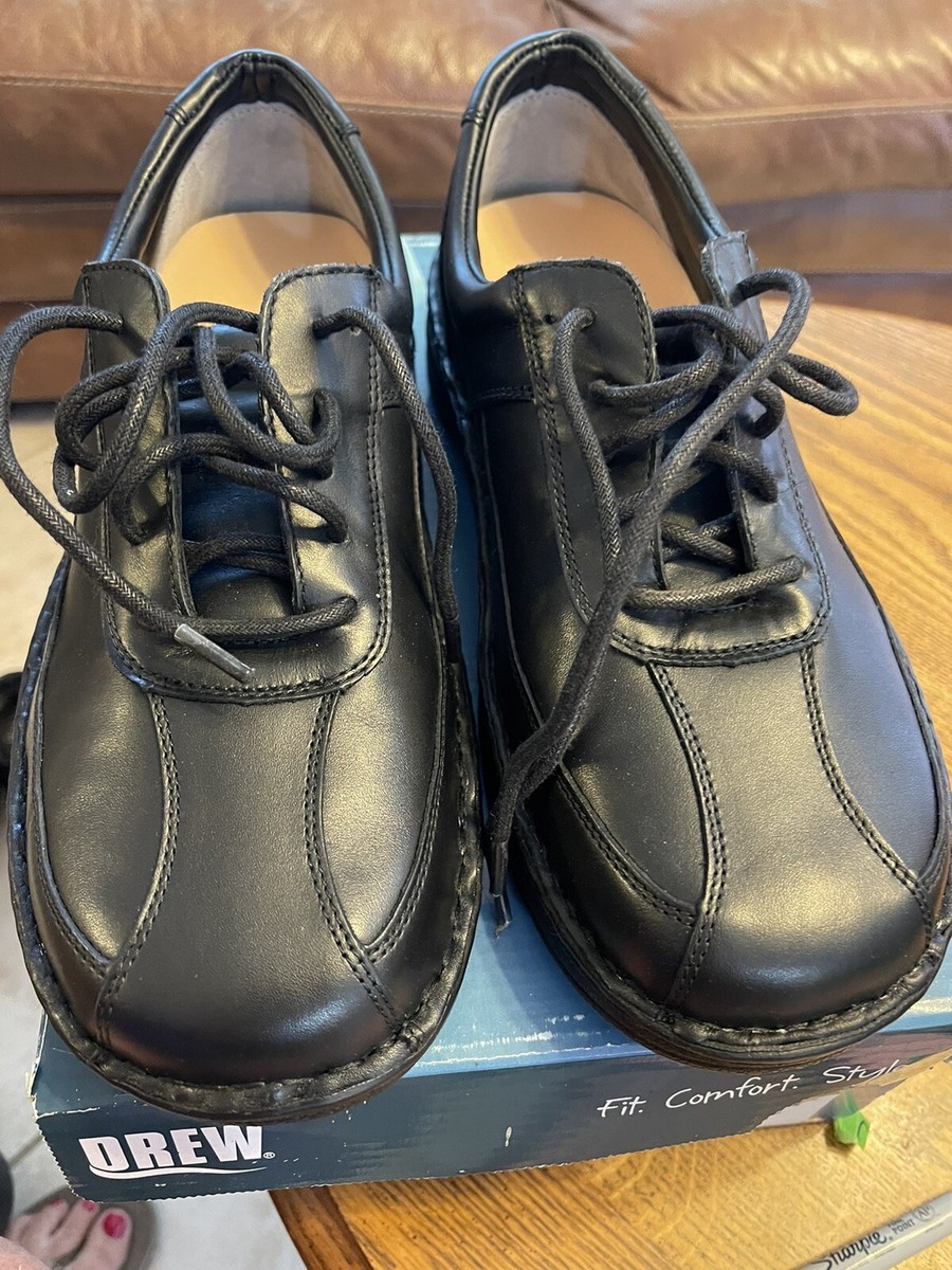 Drew Shoes Arlington Comfort Fit Style Black Men's New Size 9 | eBay