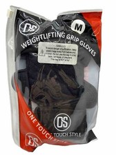 Ventilated Weight Lifting Workout Gloves with Built-in Wrist Wraps Medium