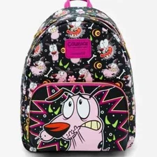 Loungefly Courage The Cowardly Dog Mini Backpack