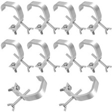 10 Pack Stage Light Clamp Hook Aluminum Alloy Truss C-Clamp Heavy Duty Stage ...