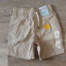 NWT Cat  Jack Boys Pull On Shorts Beige Size S 6/7 