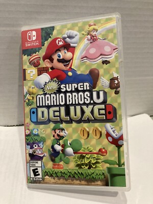 New Super Mario Bros. U Deluxe …..BOX ONLY!!!! (Nintendo Switch