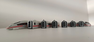 Märklin 37784 + 43739 | ICE 3 ''München'' / railbow | Airbrush | UNIKAT