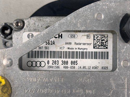 2012-2017 AUDI A6 A7 A8 FRONT RIGHT ADAPTIVE CRUISE CONTROL SENSOR MODULE OEM - Picture 7 of 9