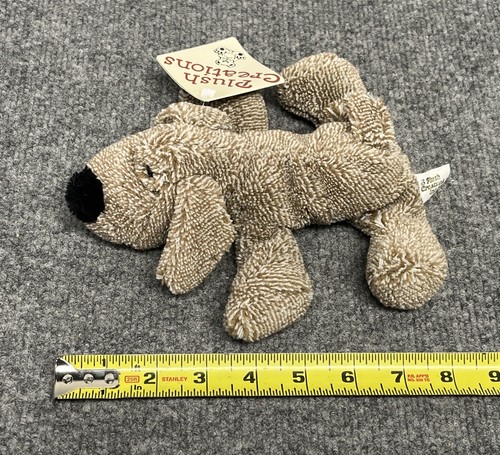 Plush Creations Brown Dog 8" Plush Stuffed Animal Vintage - Picture 5 of 5