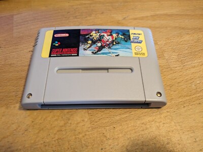 Super Ice Hockey Super Nintendo SNES PAL NOE