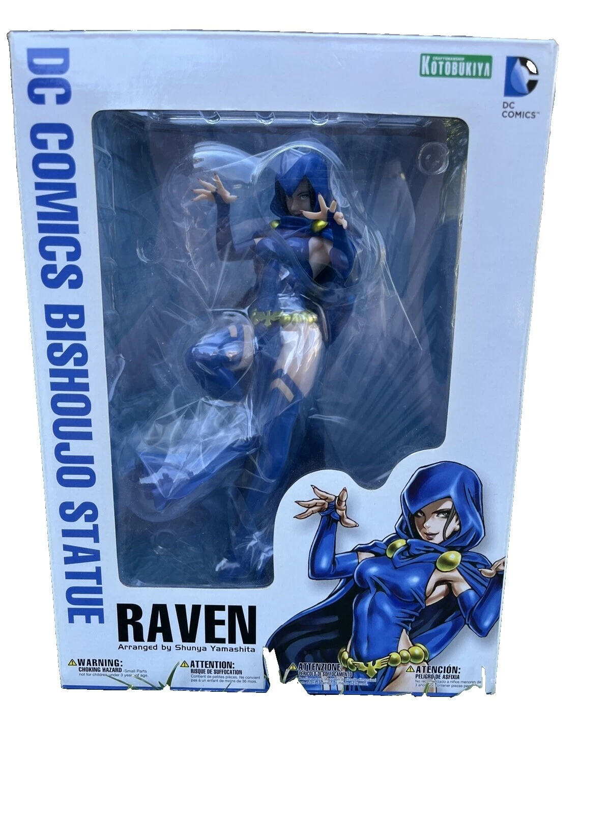Figuras de acción KOTOBUKIYA Raven y accesorios