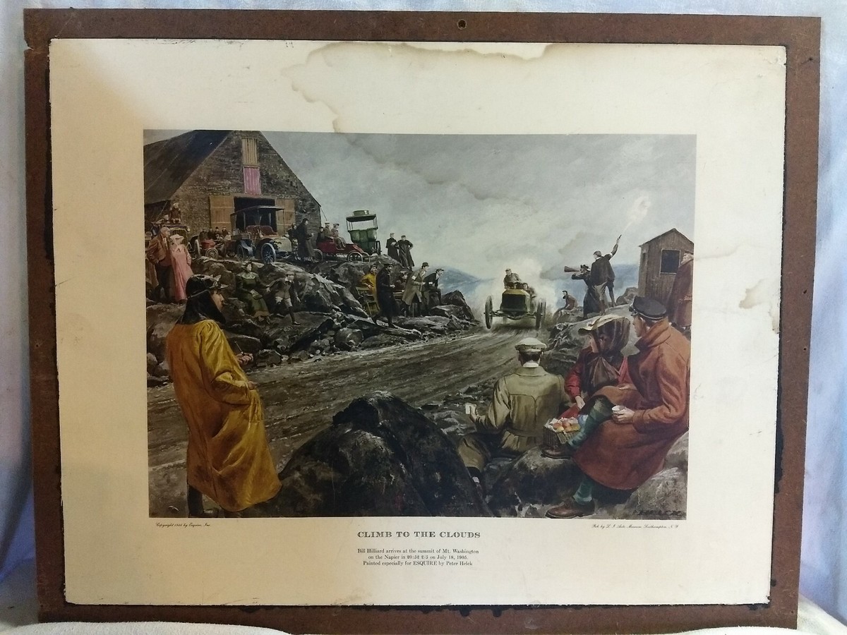 PETER HELCK 1940's ESQUIRE PAINTING PUBLISHED in 1960 by L. I.