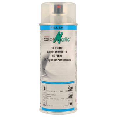 1x ColorMatic 1K Filler Füller Spraydose Sprühdose grau 400ml 874987