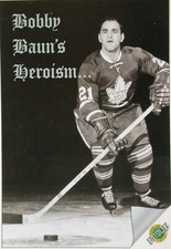 PRINT HOCKEY PICTURE TORONTO MAPLE LEAFS BOBBY BAUN