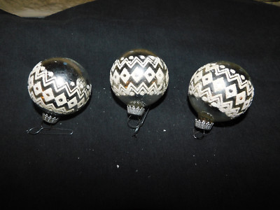  3 Stück Christbaum Kugeln Weihnachtsschmuck Super schön! 
