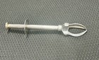 Vintage Sugar Cube Mechanical Tongs Triplex Push Button — photo 1