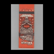 Matchbook Cover Pig The Warthog Room Kudo Restaurant Cleveland, TN