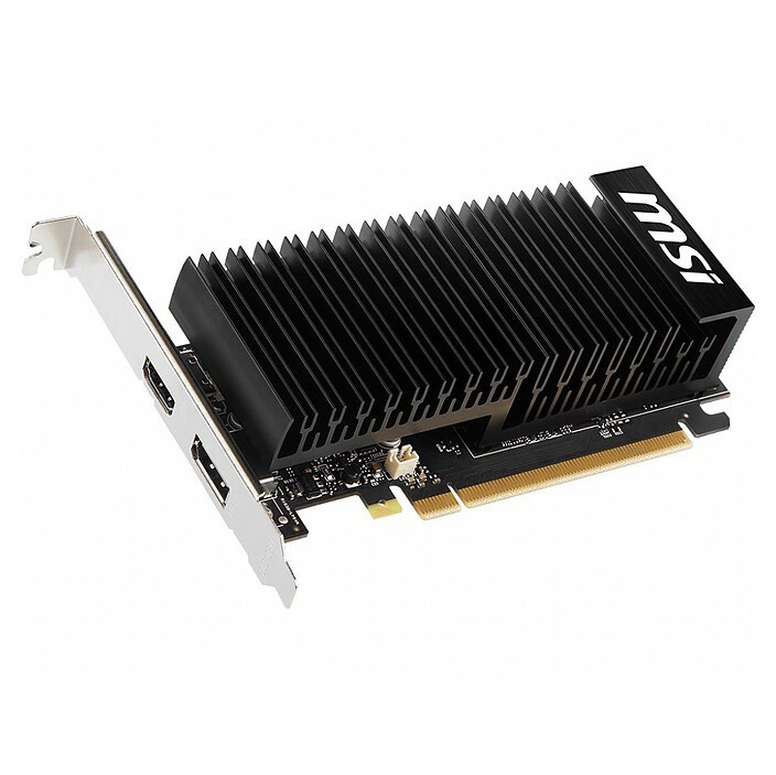 MSI 1030 2GB PCIe 3.0 x16 Passive Heatsink Graphics Card Dual DisplayPort