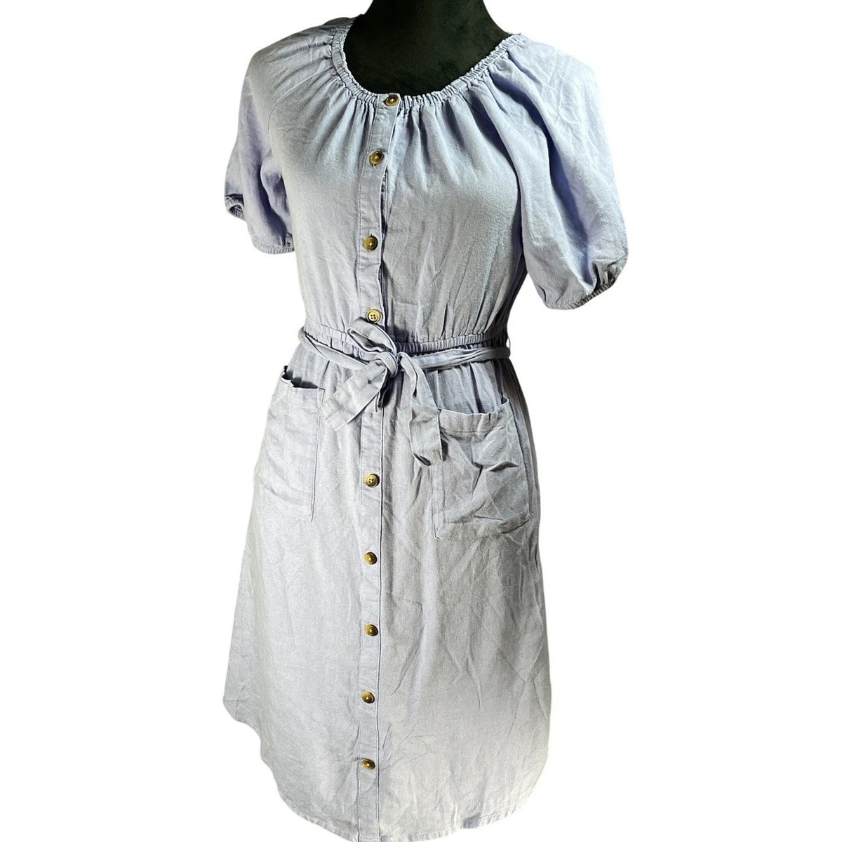 Old Navy Linen Casual Solid Dresses for Women for sale | eBay