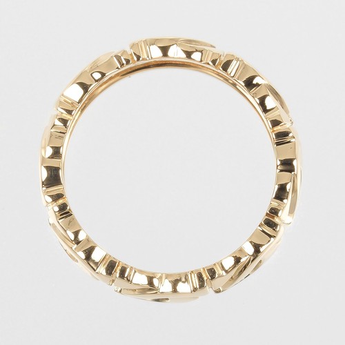 CARTIER Entrelaces Ring K18 yellow gold #5.4(US Size) 7.45g Women - Picture 9 of 9