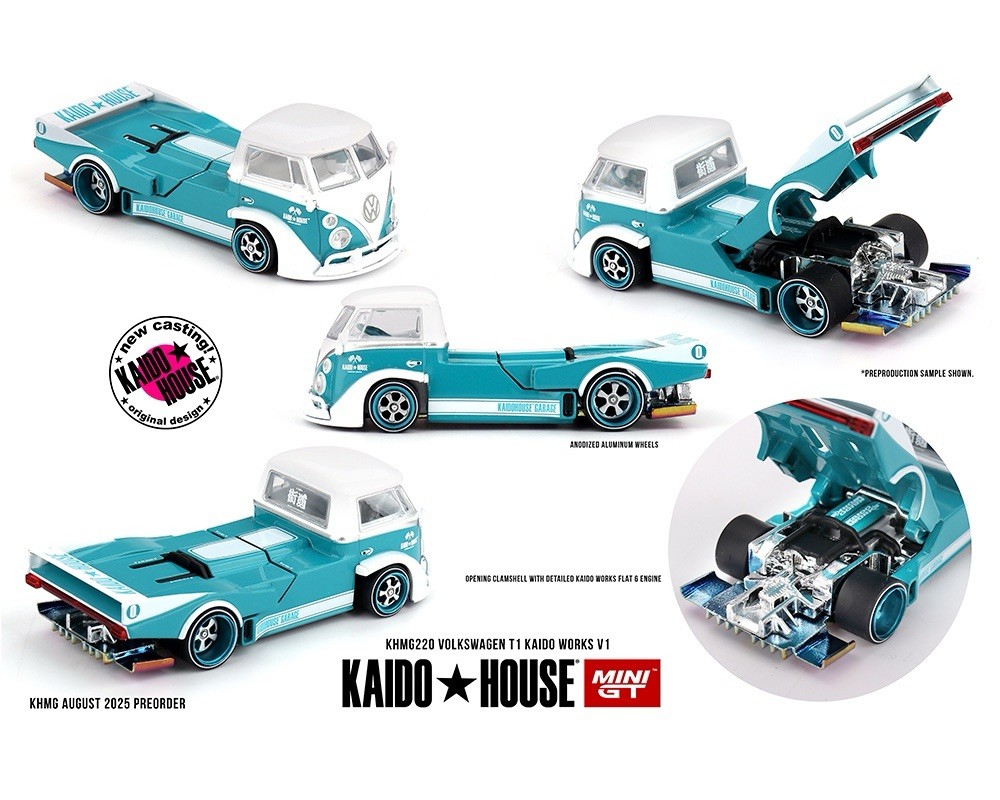 PRE ORDER* Kaido House x Mini GT Volkswagen T1 KAIDO WORKS V1