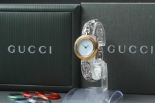 [ avec boîte ] Montre à quartz Gucci Change Bezel 11/12,2 6 couleurs (bracele...