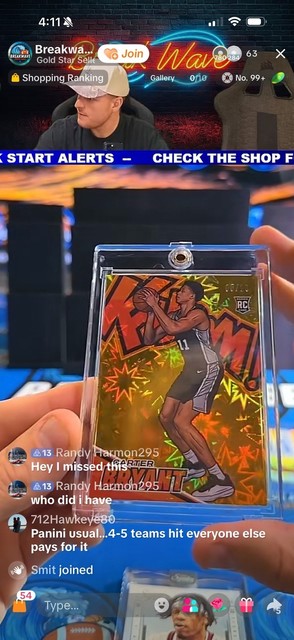 2025 Signature Series Spurs “Carter Bryant Gold Kaboom” /10